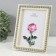 Photo frame plastic 13x18 cm "Gray pearls" rectangular 19x15 cm