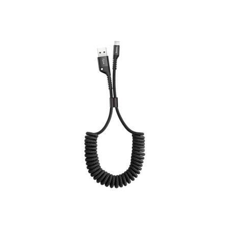 Cable Baseus Fish Eye, Lightning - USB, 2 A, 1 m, black-1