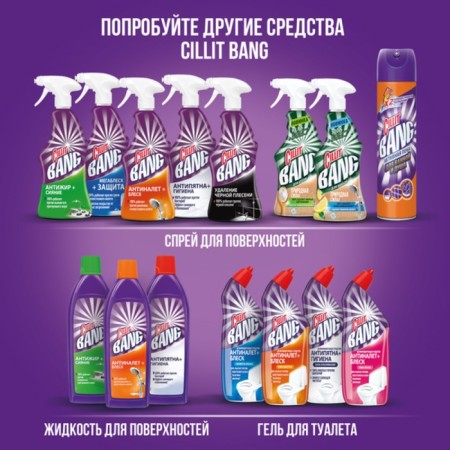 Remedy for removing black mold, Cillit Bang, atomizer, 750 ml-3