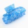 Hair crab, airborne hairpins, blue, 7 x 3 x 3.5 cm