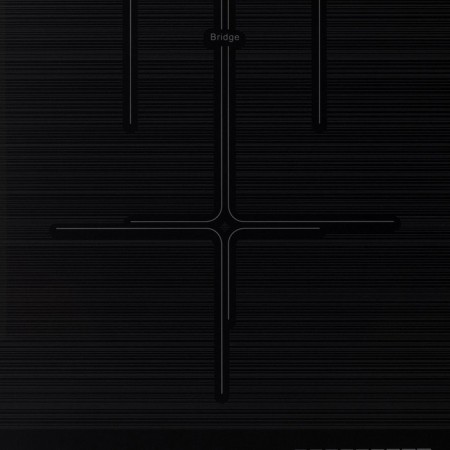Krona Genesis 60 BL, induction, 4 burners, sensor, black-5