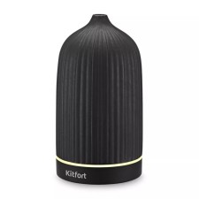 Air humidifier KitFort KT-2893-2, ultrasound, 12 W, 0.15 l, backlight, black