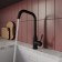 MILARDO MEAL M01BLLL0M05 kitchen mixer, pour 195 mm, black matte