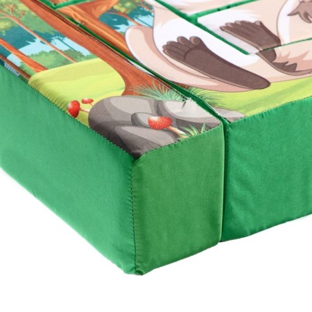 Soft developmental puzzle "Fox", 9 elements-4