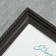 Photo frame plastic L-1 15x21 cm Wenge (plastic screen)