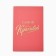 Postcard "The most beautiful", flowers, software touch, 12 x 18 cm