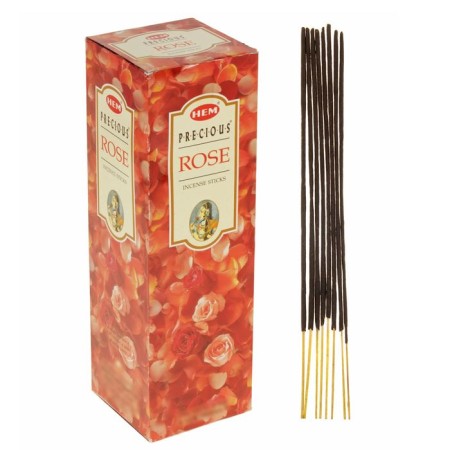 Incense "hem" 8 sticks coal precious rose