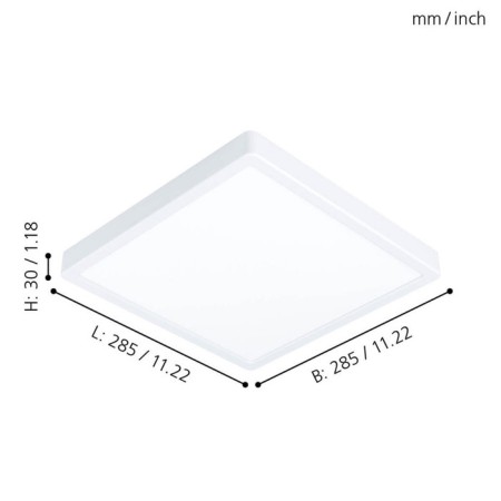 Fueva LED LED 20.5W 2500LM, 4000K-2