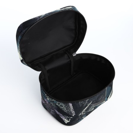 Lightning cosmetic bag, gray color-2