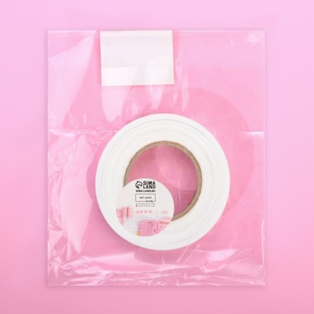 Dimensor satin, “s”, 1000 pcs, 12 mm, 30 m, white color-3