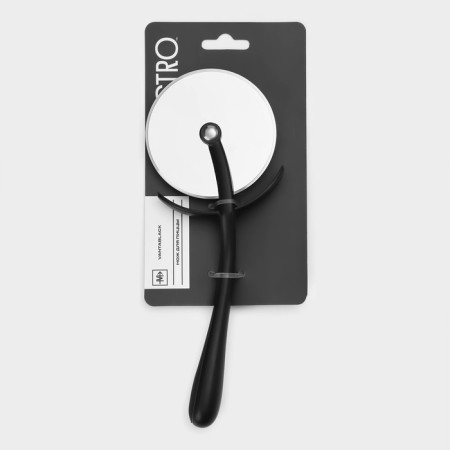 Knife for pizza and dough Magistro Vantablack, 18 × 6.8 cm, black color-7