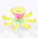 Candle for Cake Musical "Tulip", yellow, 12 × 5 cm