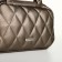 Women's bag with lightning, bronze color