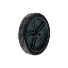 The wheel of the tundra is rubberized d = 100 mm, gray