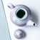 Teapot "Medium crumb" 1l / 13x14cm, lavender