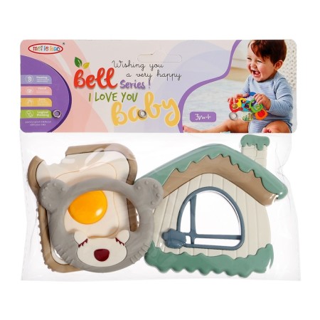 A set of teething for the teeth "Mishutka", 3 pcs.-7