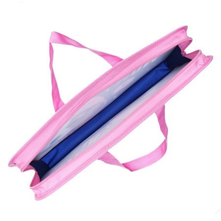 Folder with A4 handles, 340 x 245 x 35 mm, plastic, zipper around, Hatber "Cute puppy"-4