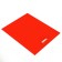Polyethylene package with a cut handle, red 40-50 cm, 60 μm
