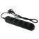 Network filter "ERA" USF-5S-1.5M-B, 5 outlets, 1.5 m, 10 A, with salary, 3x0.75 mm2, black