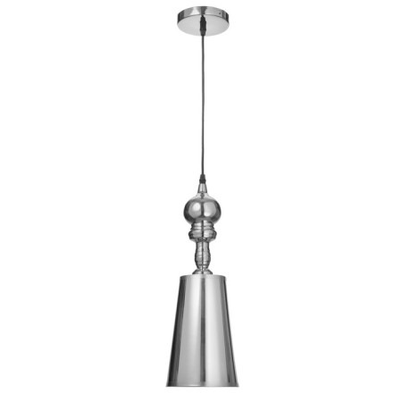 Lamp Bayerlux "Jardin" E27 silver 15x15x47-147 cm