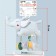 Musical Suspension "Elephant Eli", on a crib, stroller, crumb I