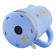 Teapot Maunfeld MGK-631BL, plastic, 1.7 l, 2200 watts, blue