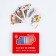 Plastic Plastic Maps "Lucky Flower", 2 decks of 54 pcs, 25 μm, 8.7 x 5.7 cm