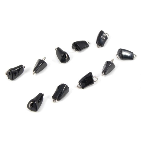 Cargo bullet-exentric painted pissy Yaman 10 pcs., 2 g, black-3