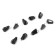 Cargo bullet-exentric painted pissy Yaman 10 pcs., 2 g, black