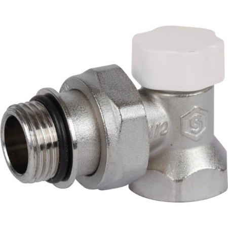 Balancing valve Stout SVL-1156-100015, 1/2 ", corner, with additional seal