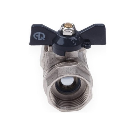 Ballic Aqualink, Pn 10, 3/4 "x 20 mm, internal thread/ts, butterfly, nickel.-3