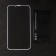 Protective glass for the iPhone 13 Pro Max/14 Plus, Antishpion, 9h, 0.33 mm, black frame