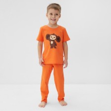 Pajama Children's kaftan Cheburashka R.28 (86-92)