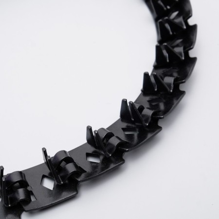 The collar of strict plate faned, 55 x 2.7 cm-5