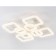 LED ceiling LED with Ambrella Light, Original, Fa3921, 8xLED, 208 W, 15600LUM, 3000-6400K, white color.