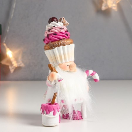 Suvenir Polystone "Santa Claus Sweeter" 12x4.5x7.5 cm-1