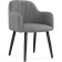 Chair on the Halls Lamba 11 Metal/Building Builder, Black/Gray 62x62x85 cm