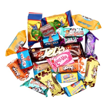 New Year. New Year's gift "Smeshariki", 350 g-3