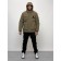 Sports male jacket, size 52, dark beige color