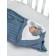 Pure Love Snap envelope insulated for discharge, size 75x43 cm, jeans color