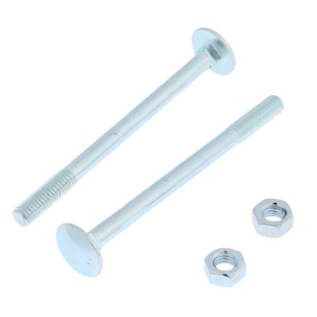 Bolt Furniture tundra Krep Din603 6x80 with nut, zinc, 6 pcs.