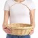 Karina basket, No. 3, Dodno = 25 cm, Dopta = 31 cm, h = 9/34 cm, manual weaving, willow
