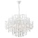 Suspended lamp Freya FR1001PL-09W Charlotte, 643x643x1644 mm, E14, 9x40W, color white