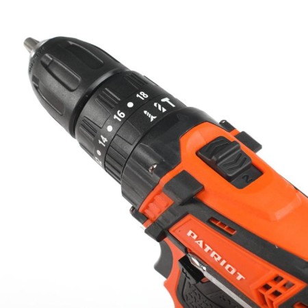 Drill-shuruvumvets Patriot Br241ES-H, 24 V, Li-Ion, 2x2 Ah, 33 Nm, shock-5