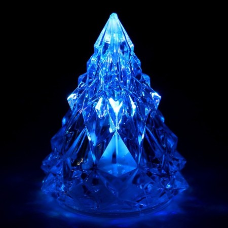 Supple LED "Pyramid" is small, shimmers with different colors-2