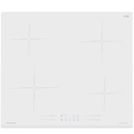 Krona Farbe 60 WH, induction, 4 burners, sensor, white.