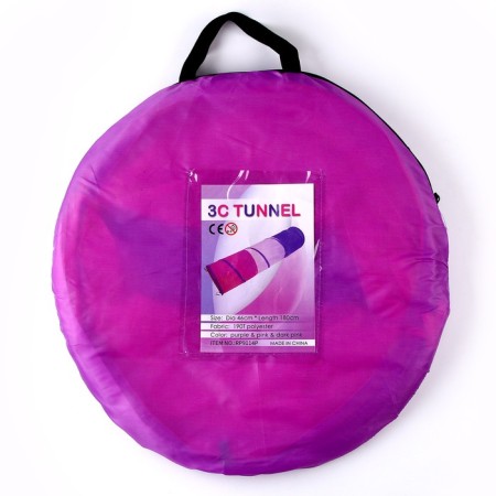 Game tunnel for children "Colors" 46 × 46 × 180 cm-3