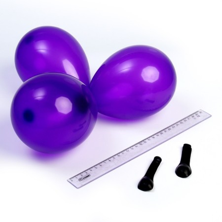 Shar Latex 5 ", pastel, set of 100 pcs., Water bombs, purple color