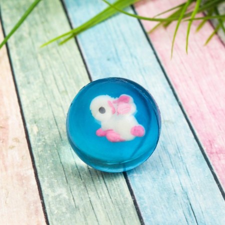 Rubber ball "toy", 3.2 cm, mix color-2