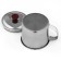 Western stainless steel mug, 320 ml, D = 9 cm, chrome color